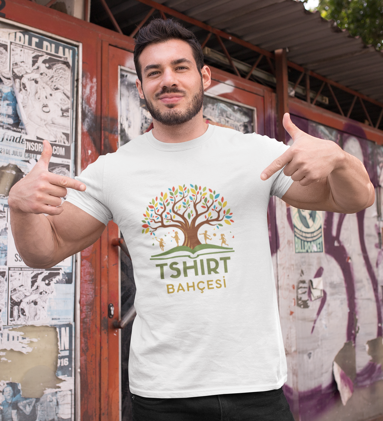 Kişiye Özel Tasarlanabilen %100 Pamuk Kısa Kol Tshirt - 24 Saatte Kargoda!!